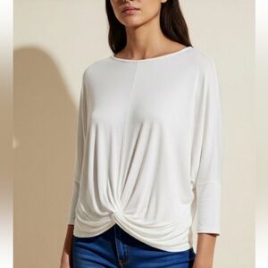 Vici- Elegant Cream Women's Top